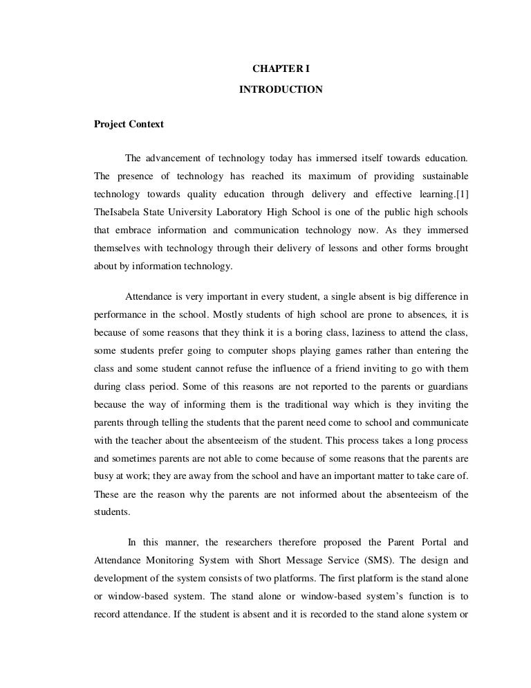 student attendance management system documentation pdf student monitoring